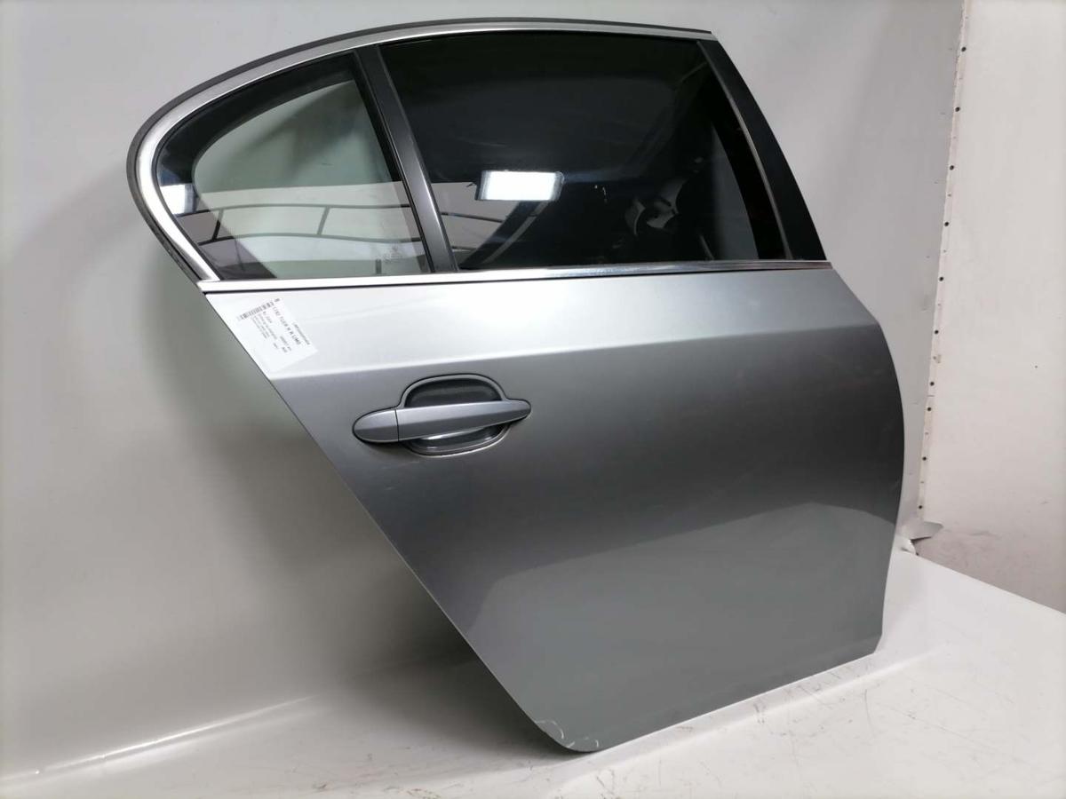 BMW 5er E60 original Tür hinten rechts Silbergraumetallic A08 Limousine Bj.2004